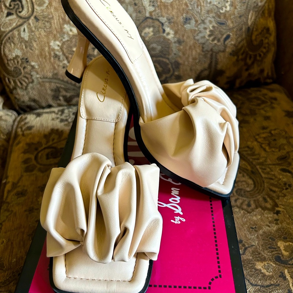 Circus By Sam Edelman Ruched Mule Sandal- Brand New